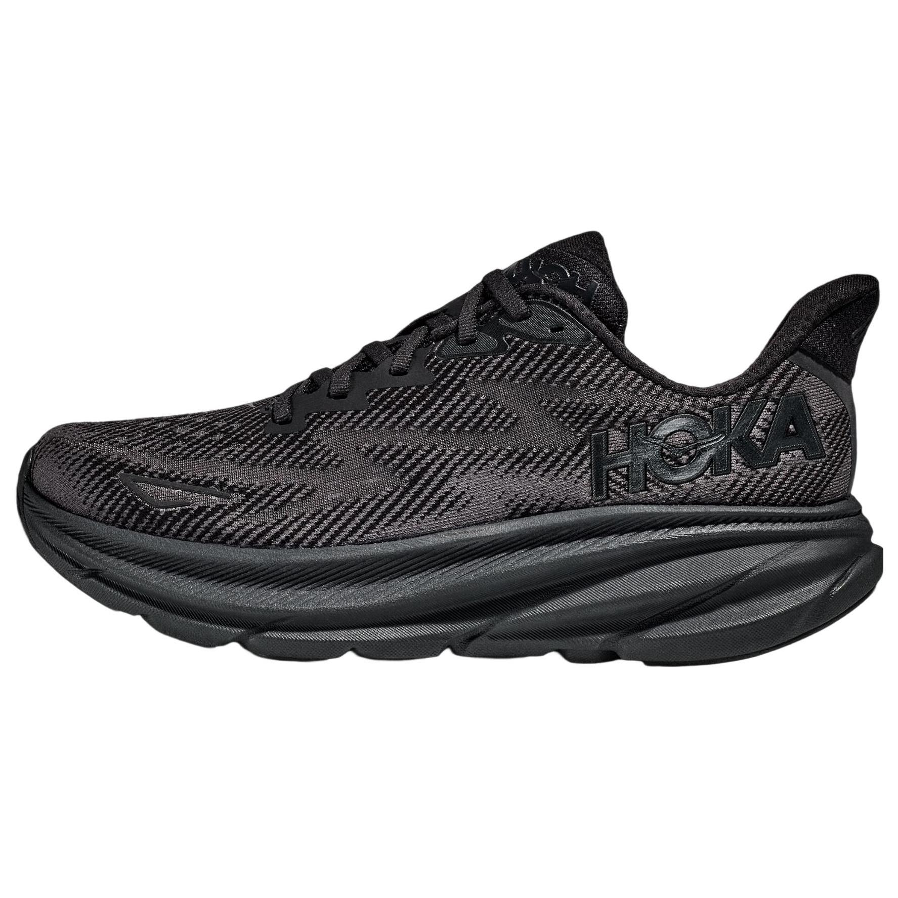 HOKA ONE ONE Clifton 9 Wide Triple Black Men s 1132210-BBLC EU 44⅔