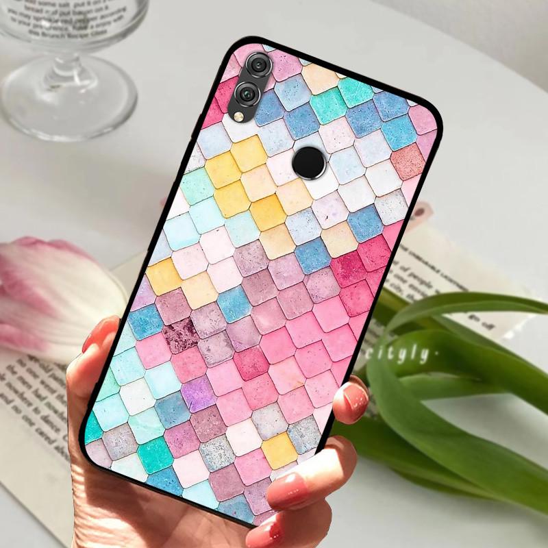 Para Capa Huawei Honor 8X Honor 8X Max Animais Legais Capas Traseiras Para Huawei Honor 8X Max Capa Honor8X Silicone Traseiro Para-choque Tampa