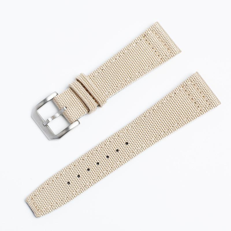 Straight Nylon Leather Canvas 20/21/22 Mm Suitable for Wanguo Watch with IW Little Prince Pilot Series
