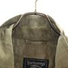 Burberrys 90s Linen Old Short Sleeve Military Shirt L Olive Men's Used