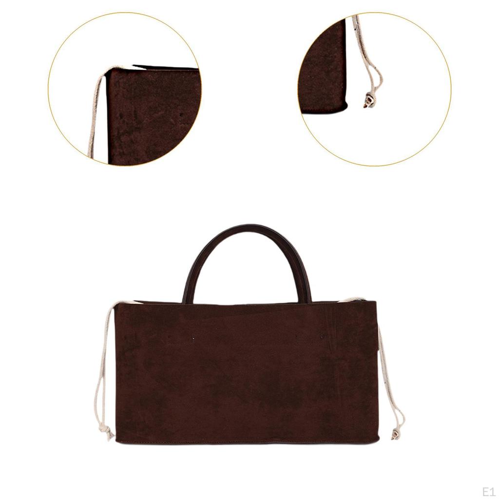 Suede Tote Bag for Women Hobo Fashion Shopping Purse Lightweight Faux