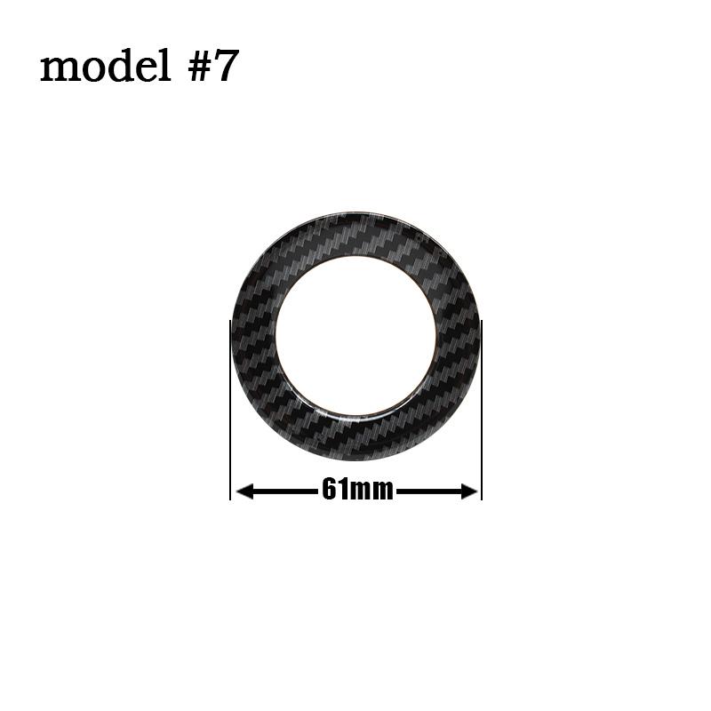 FD02-Car Styling Steering Wheel Logo Decoration Stickers For Volkswagen GTI Polo Golf Passat Scirocco Jetta Beetle Tiguan Accessories