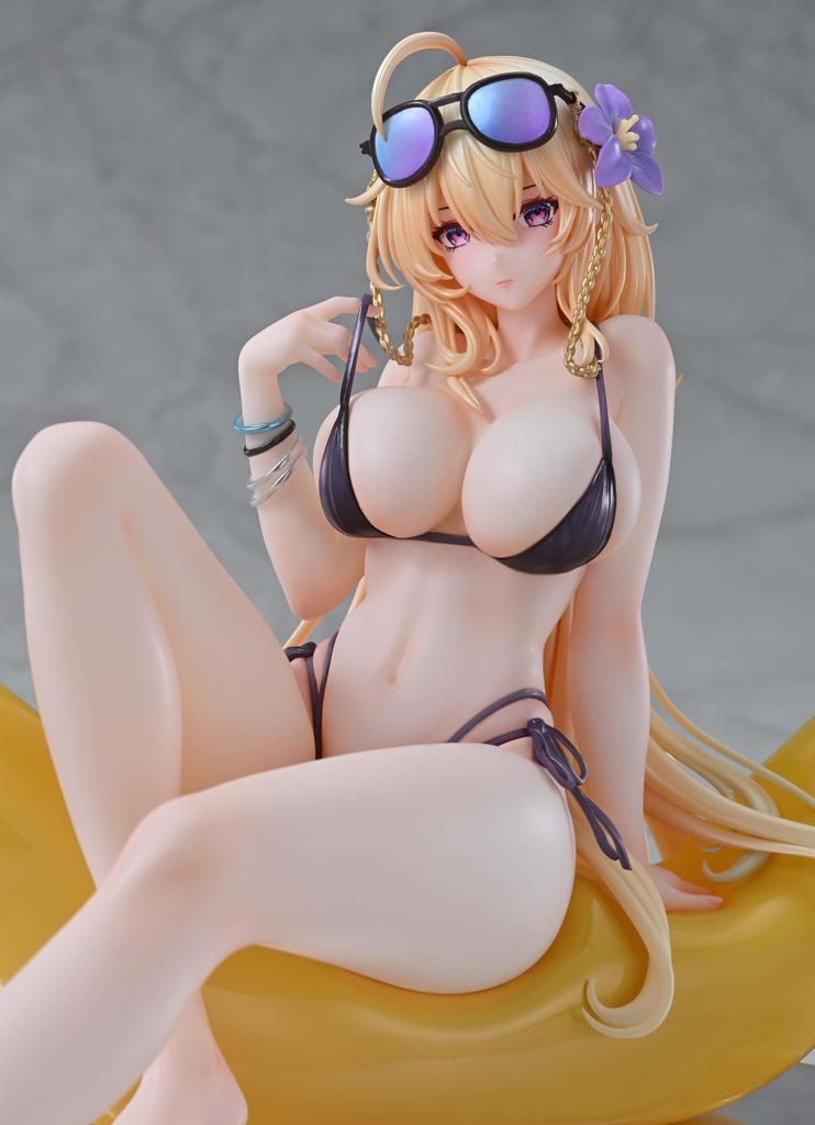 Kaitendo Idle A Hundred Blossoming Moe Princesses Ka Ku Scale PVC Painted Complete Figure Girls [Summer Beach] 1/7