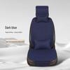 Comprehensive All-Season Linen Seat Cushion Set for Five-Seater Cars
