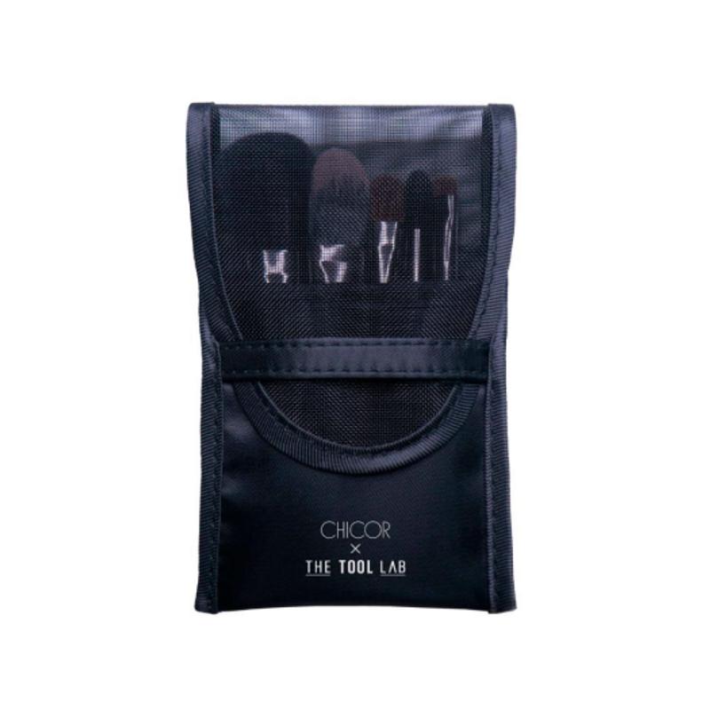 Sikor x The Tool Lab Mini Brush Set (with pouch)