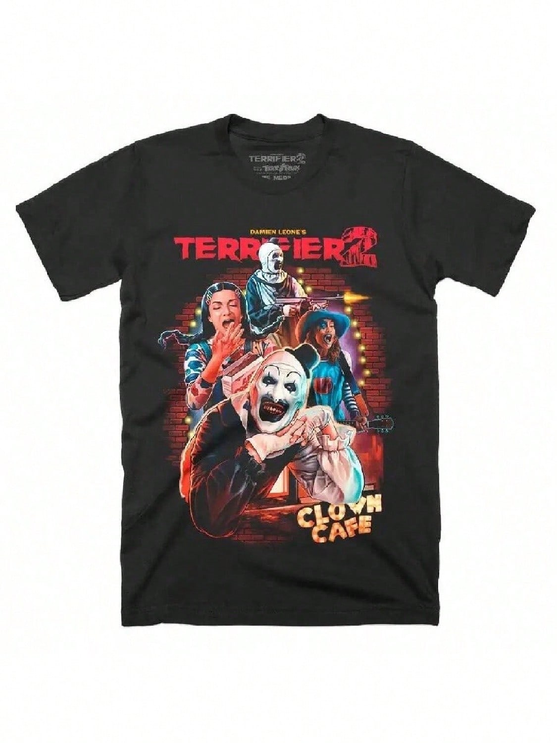 Футболка Terrifier 2 Clown Cafe S разноцветный