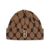 MLB Acrylic Beanies Unisex Brown Fashion 3ABNMM216-43BGD