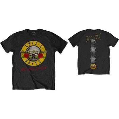 Men's Guns N' Roses Not In This Lifetime Tour Black T-shirt