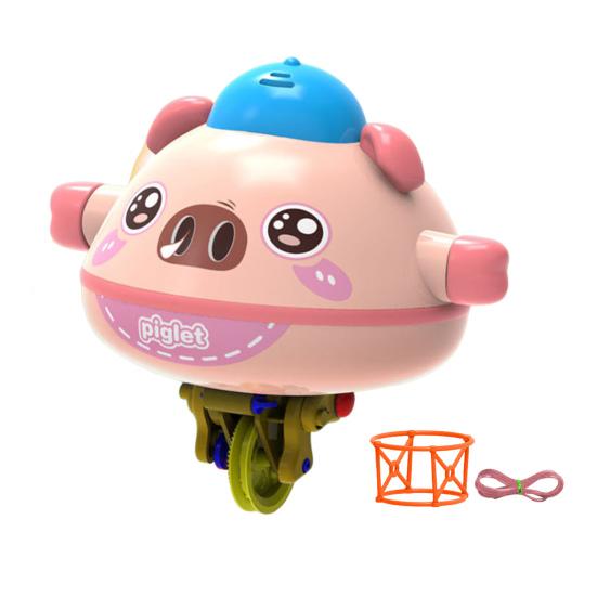 

Игрушка-моноцикл для животных, ходьба по канату, автоматический гироскоп, балансирующий робот, игрушка, обучающая электрическая свинья, панда, неваляшка, гироскоп, игрушка для малышей, мальчиков и девочек, подарок розовый