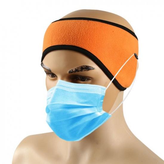 Fleece Headband Soft Winter Warm Hat Ear Muff Warmer Ski Snowboard for Men Women