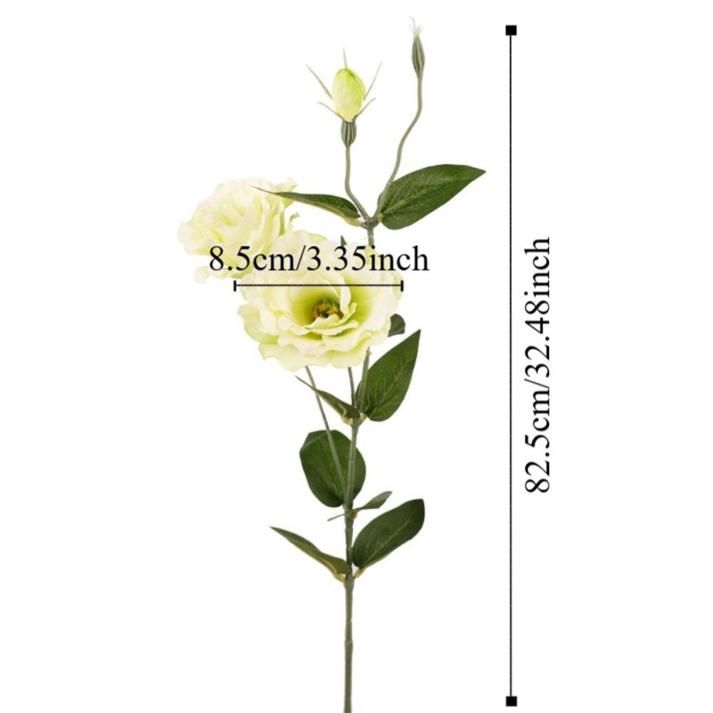 Lisianthus Simulation Big Lisianthus Platycodon Flower Faux Balloon Branch  Teacher's Day