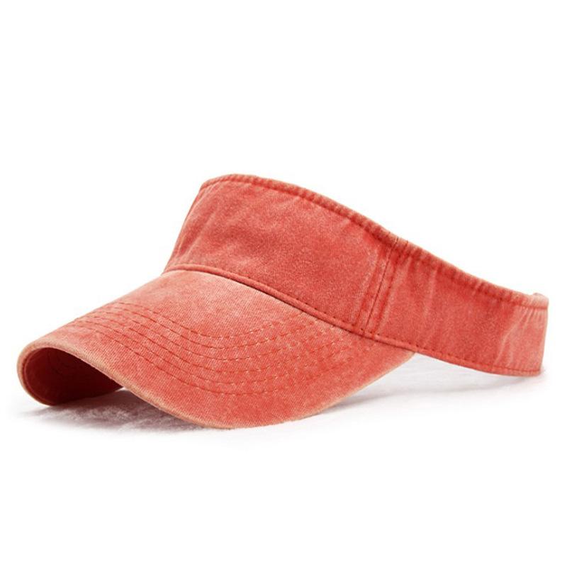 Adjustable Sun Visor Sports Hat Tennis Golf Headband Beach Cap Men Women UV Protection Baseball Hat Sunscreen Hollow Top Cap