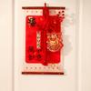 Red Spring Festival Door Decoration Traditional Horse Year Hanging Ornaments  Home