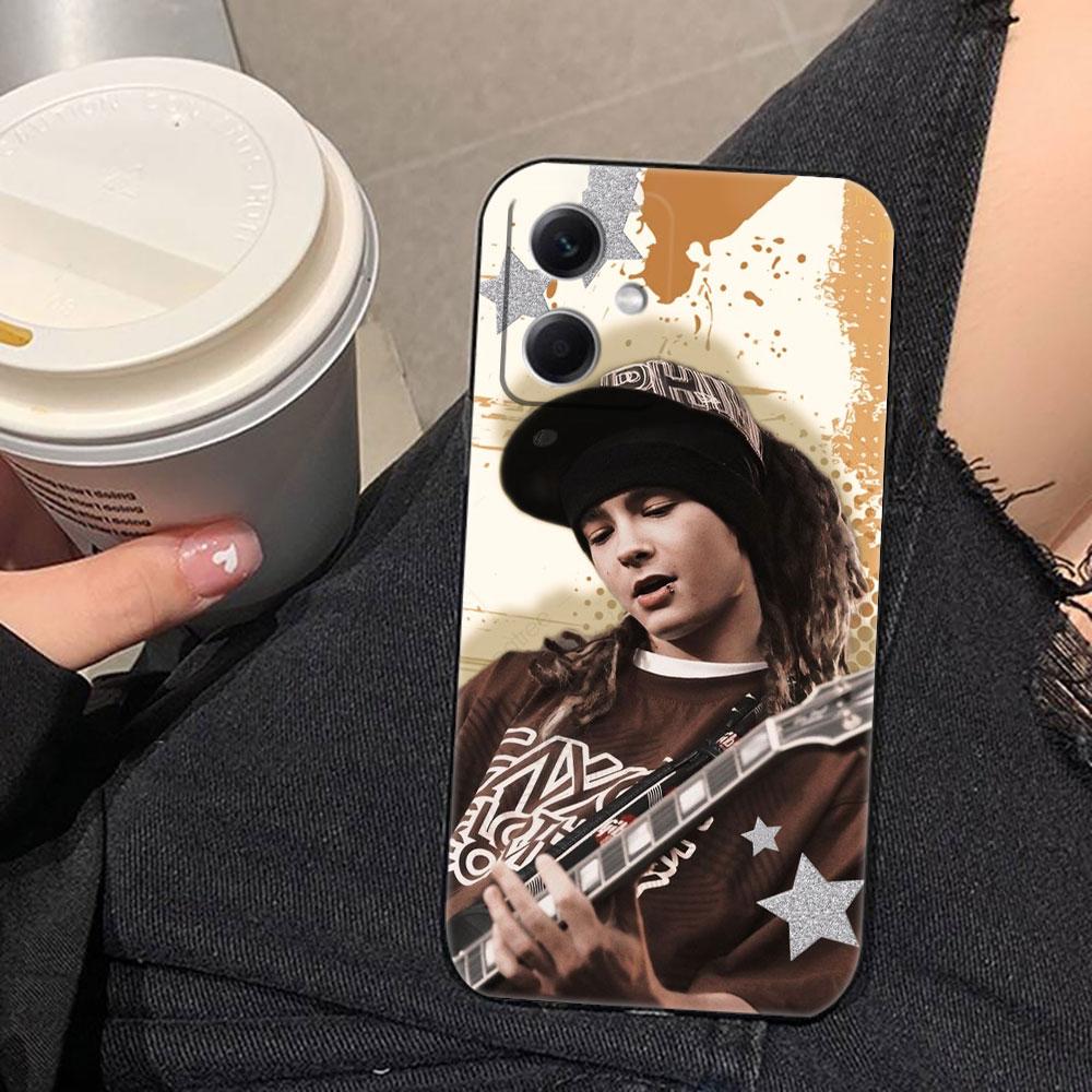 Tom Bill k-Kaulitz Tokio hotel Phone Case For Redmi Note 15 14 13 12 12S 11 11T 11S 10 9T 9 Pro Case Funda DIY Shell Capa Cover
