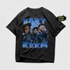 Baby Keem Graphic Tee: Melodic Blue Hip Hop Streetwear Top