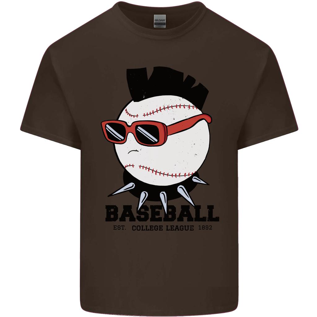Baseball Punk Rocker Unisexs Light Cotton TShirt