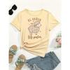 Women's T-shirt Sheep Printed Casual Fashion Short Sleeve T-shirt Soft Comfortable Summer Women Clothing