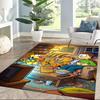 Garfield And Odie S Fun Day Square Rugs Are a Great Choice for Living Rooms, Bedrooms, Home Décor, and As Gifts