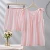 2025 Cloud Cotton Women's Pajama Set - Tank Top & Shorts, High-End Loose Casual Homewear