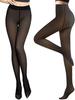 Women's Plus Size Casual Fleece Lined Fall Winter Warm Thermal Pantyhose Tights Medias Para Mujer Waist Translucent Stocking