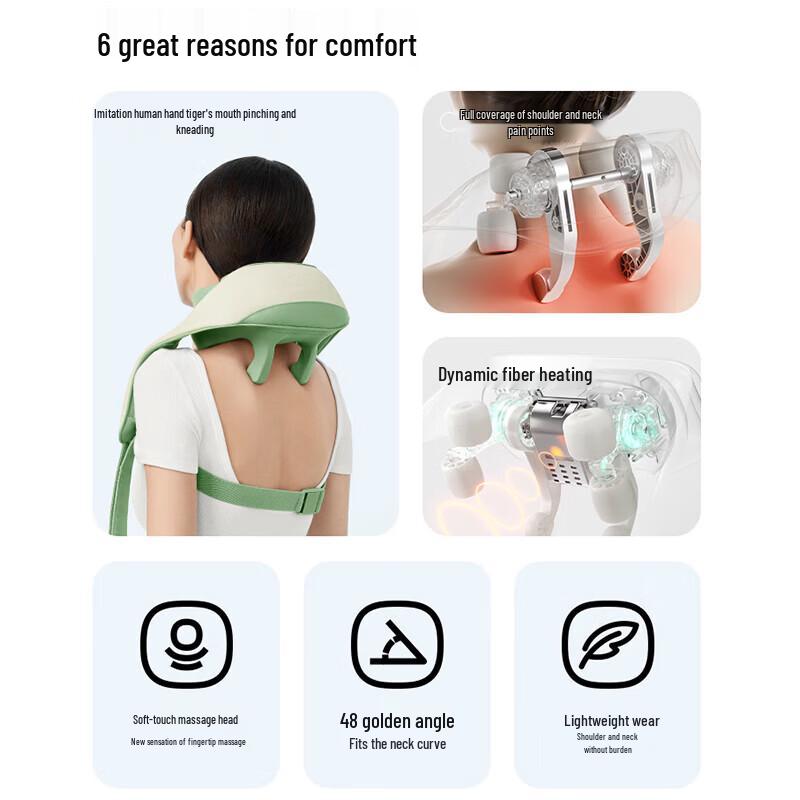 PGG Shoulder & Neck Massager M7 CN Plug (adapter Included)