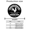 Customizable Metal Sign Chicken Coop Personalized Nameplate Farm Cottage Decor Easy Install Durable Gift