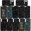 For iPhone 16 15 Xiaomi Redmi Note 14 13 12 11 Pro Max X 8 16e Samsung Galaxy S25 S24 S23 Moto OPPO Huawei Maths Chemical Equation Formula Phone Case