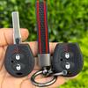 Car Key Cover For Seat Leon Ibiza Cordoba Altea Toledo Sharan For Skoda Octavia Mk1 For Volkswagen VW Fox Case Keychain