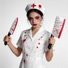 Halloween Simulated Blood Kitchen Knife Prank Prop - Ghost Festival Decoration