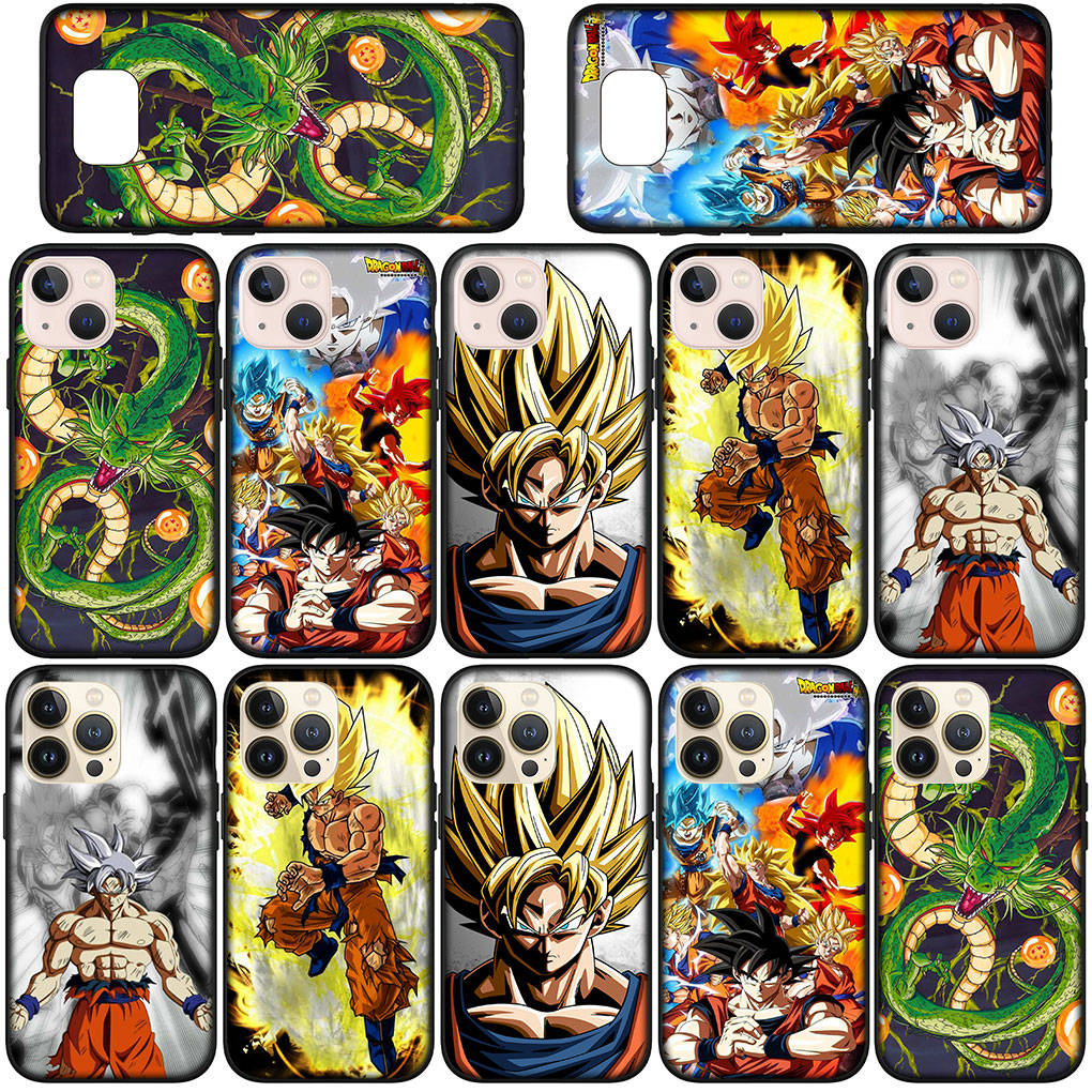 Pro Samsung Galaxy S24 S23 iPhone 15 14 Xiaomi Redmi Note 13 12 11 8 Plus 10 9 Pro Max X XR Pouzdro na telefon Komiks Dragon Ball Goku OPPO A15 Huawei Cover