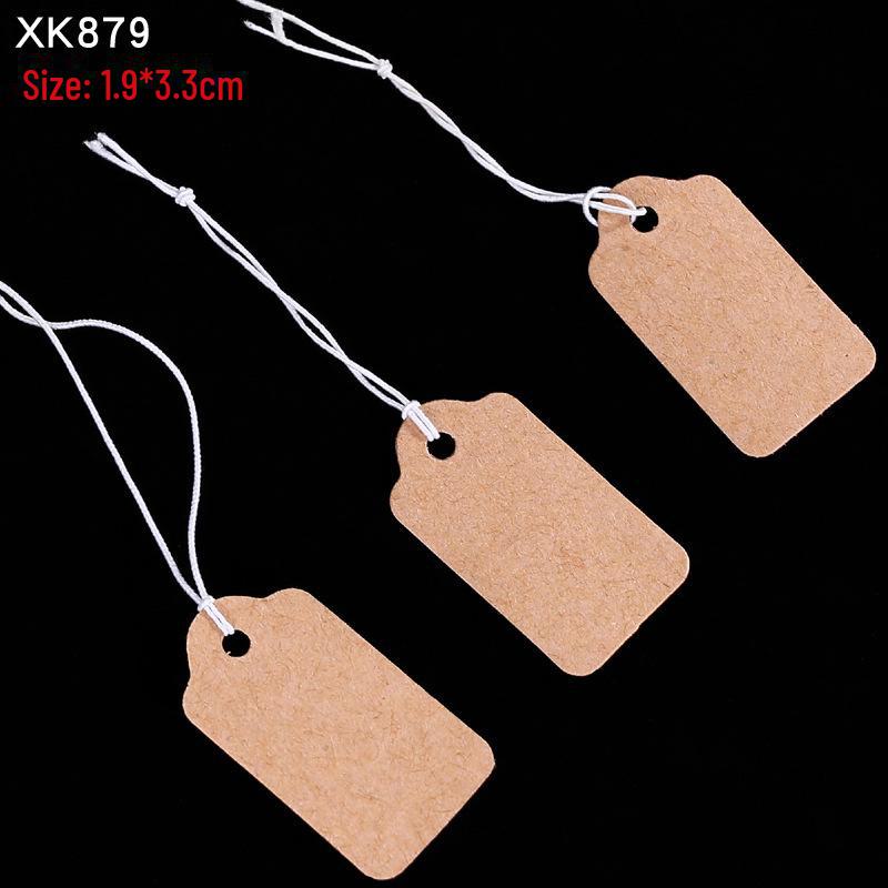 Price Tag Handwritten Jewelry Card