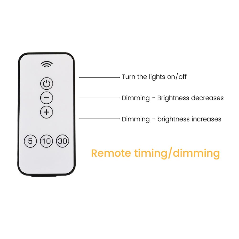 LED Table Lamp Ornament Light Aesthetic Modern Lighting Interior Lighting Desk Lamp With Remote Control Living Room Decoration Lighting For Bedroom