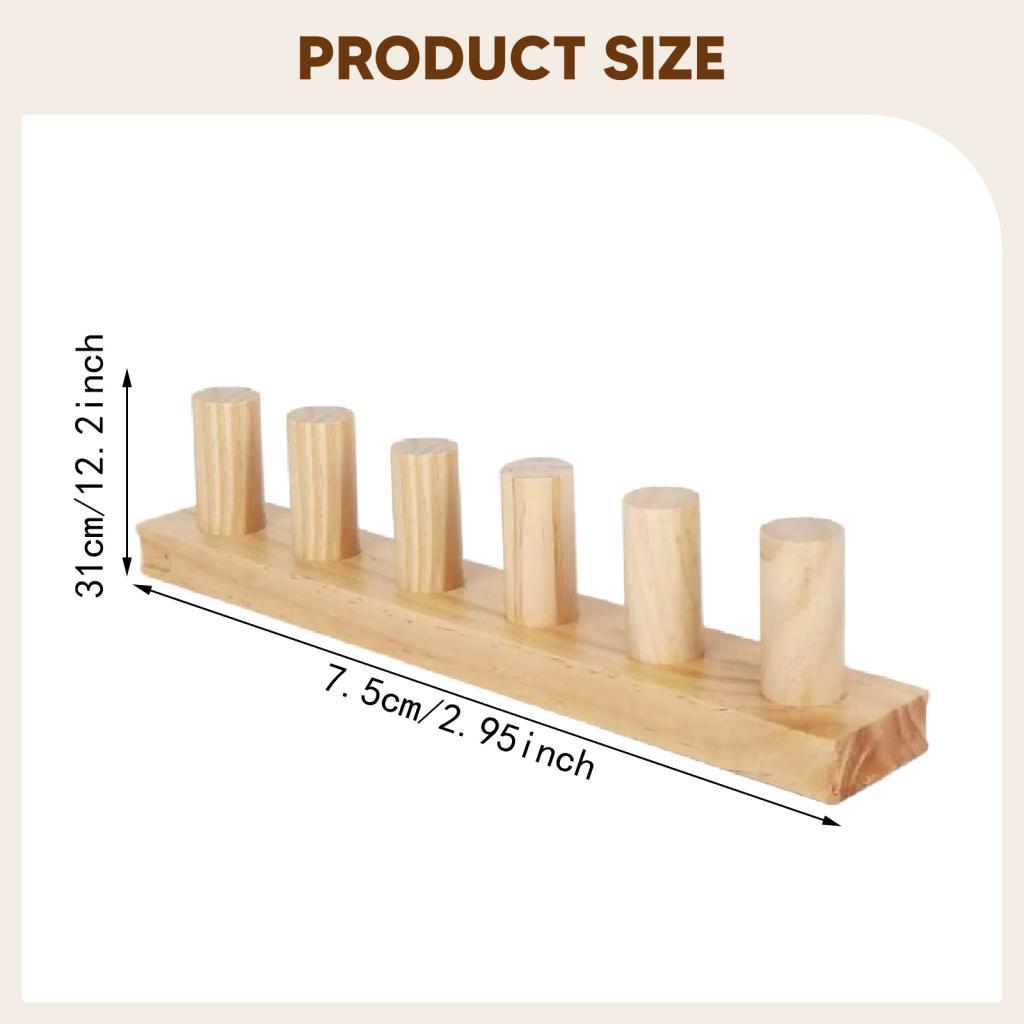 Chunky Blanket Loom Women Portable Weaving Loom Wooden Loom Frame for Hand Crochet Hobbyist Adults DIY Lovers Beginner Friendly