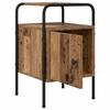 Nightstand 2 Pcs. Reclaimed Wood 35 x 36.5 x 56 cm Engineered Wood