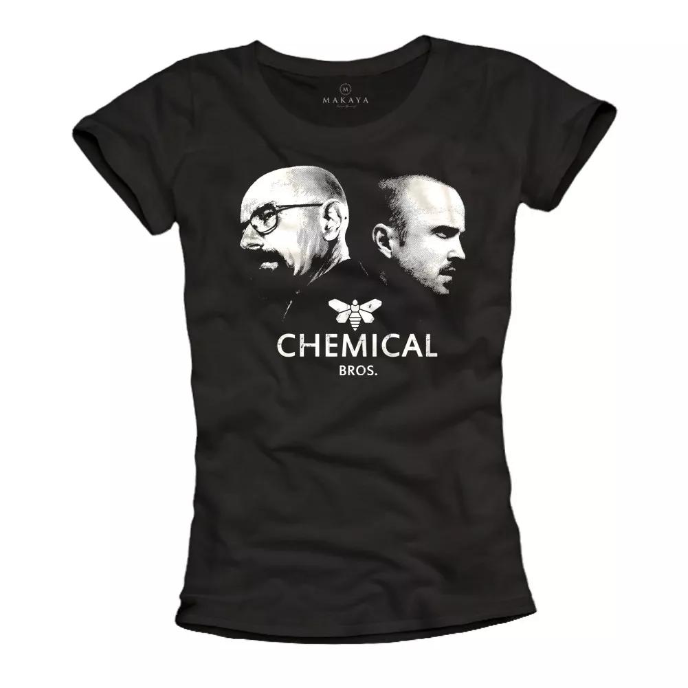 Ladies Cool Bad Breaking T-Shirt CHEMICAL BROS. Black Size S-L- 4XL