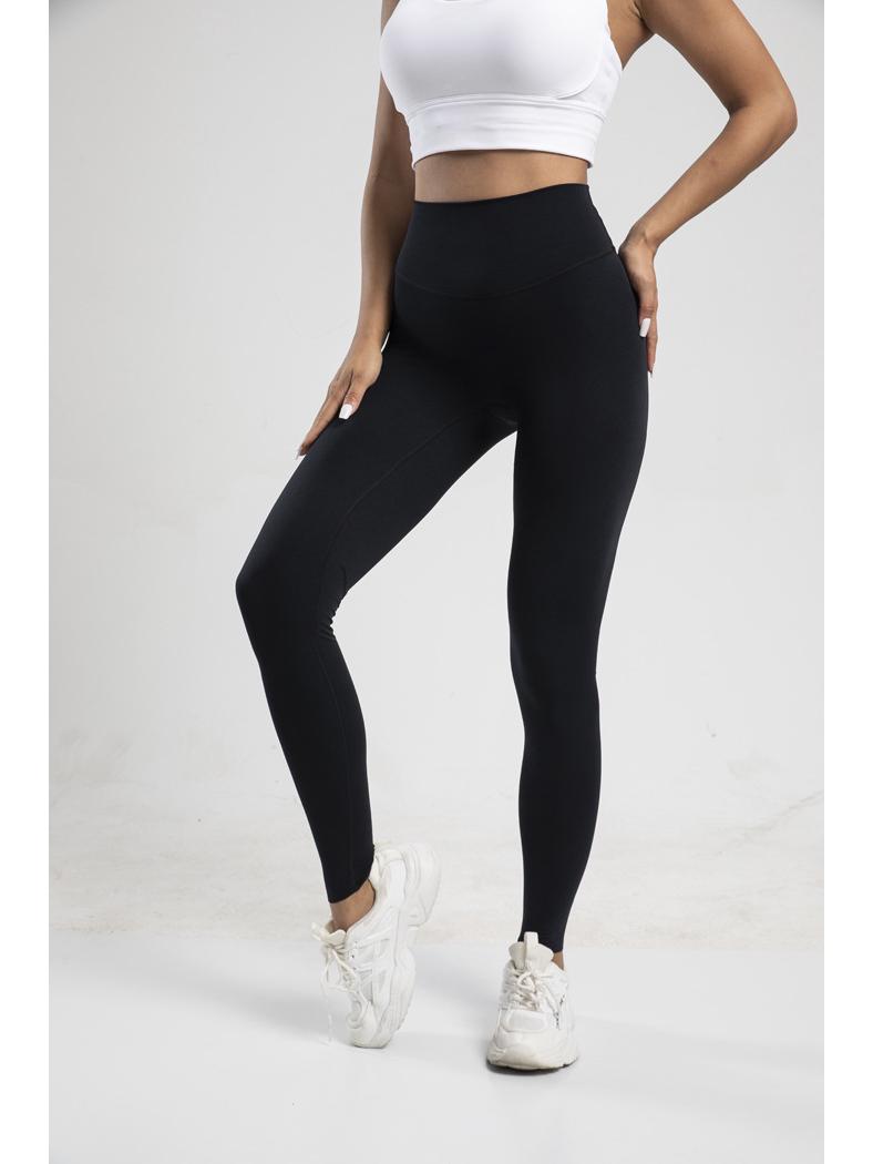 

Женские леггинсы для йоги из лайкры с высокой талией - Контроль живота, Дизайн персиковые ягодицы , Фитнес-леггинсы (80-140 Цзинь) One Size