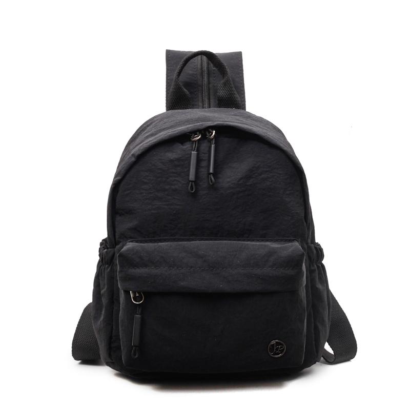 Backpack Women's Multi-use Single-shoulder Lightweight Solid Color Mini Backpack Sport Chest Bag