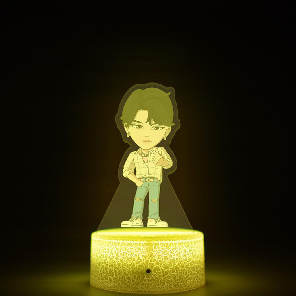 Stand Night Light Is Suitable For Children's Gifts, Fans Around The Beautiful Gift Lights