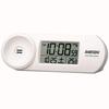 Seiko Clock Table Clock Alarm Clock Radio Digital Loud Volume PYXIS Pixis RAIDEN White Body x x cm BC407W Size 9.0 12.3 4.6