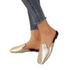 2024 Hot Sale Women's Shoes Summer Fashion Women Slippers Closed Toe Solid Low-heeled Casual  Light Plus Size Slippers Women