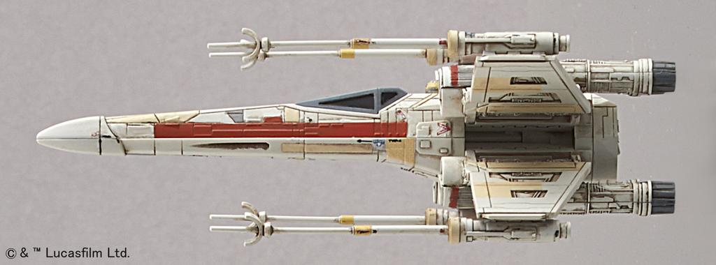 Star Wars Starfighter Red Squadron Spezifikation Sonderset Maßstab Plastikmodell X-Wing 1/72