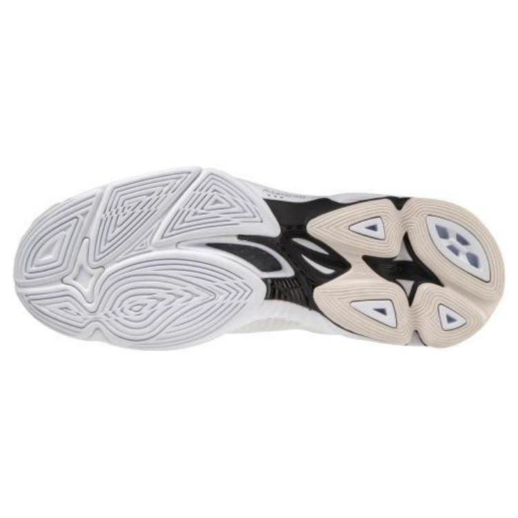 Mizuno Wave Lightning Z7 Non-Slip Durable Low-Top Training Shoes Unisex Sneakers White V1GA230009