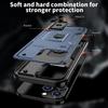 For iPhone 15 16 Pro Max/16 Plus/15 Plus/15 Pro/iPhone 16E Shockproof phone case car magnetic bracket protective cover TPU+PC
