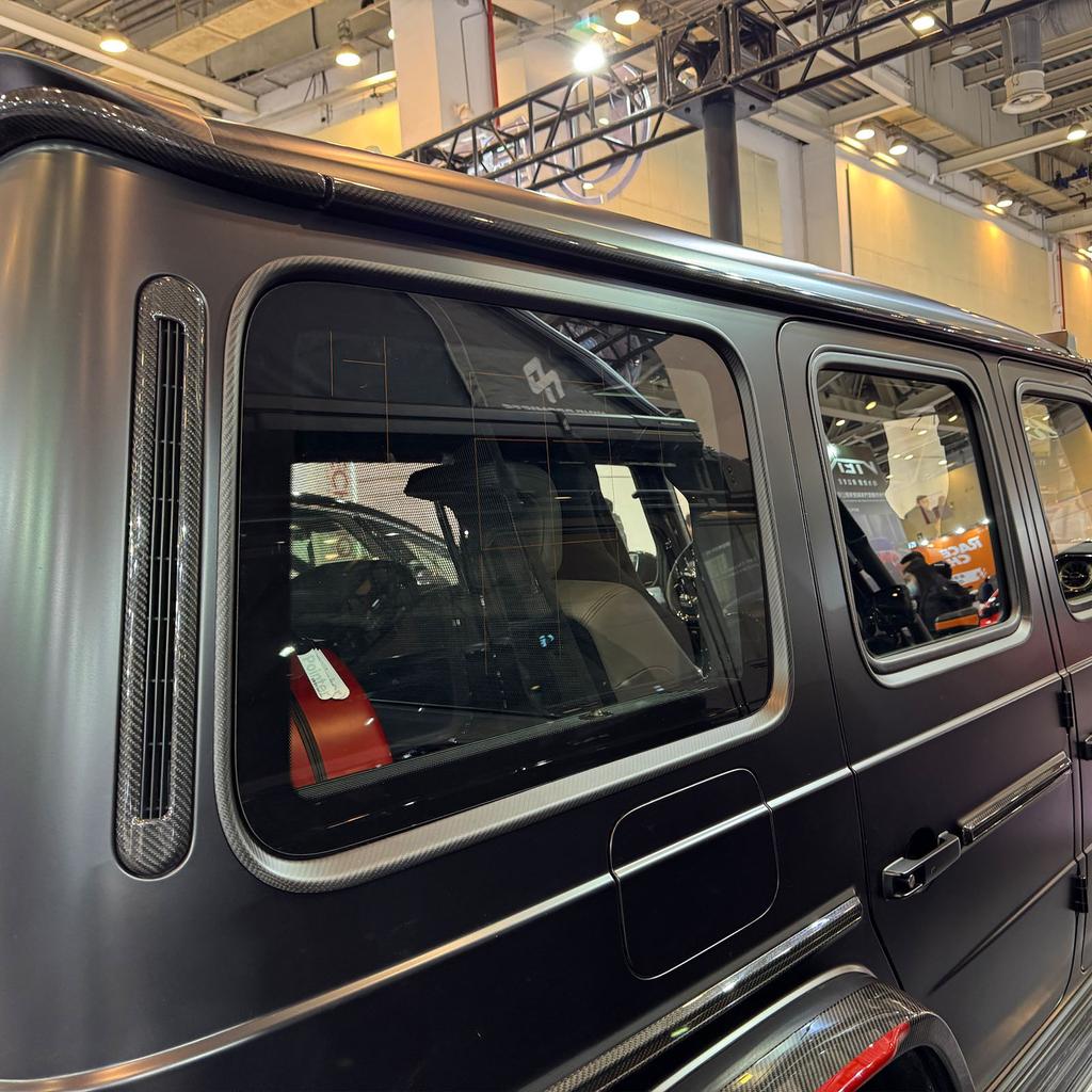 Carbon Fiber Rear Side Air Vent Outlet Trim Fit Benz G Class G63 G550 2025+