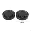 2Pcs Motorcycle Frame Hole Cover Cap Replaces 54mm for Harley X350 Black