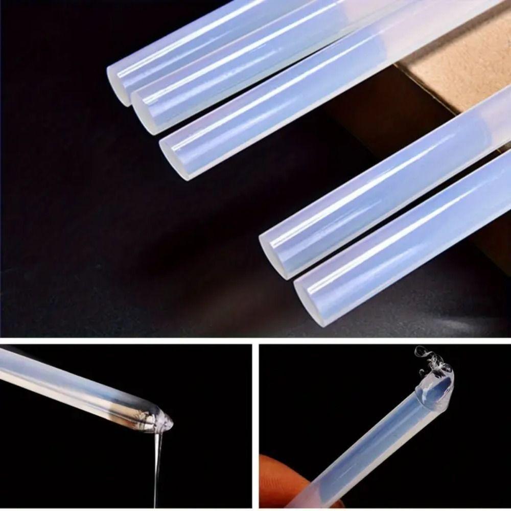 High Viscosity Transparent Glue Sticks Mini Size Thermoplastic Adhesive  DIY Art Craft