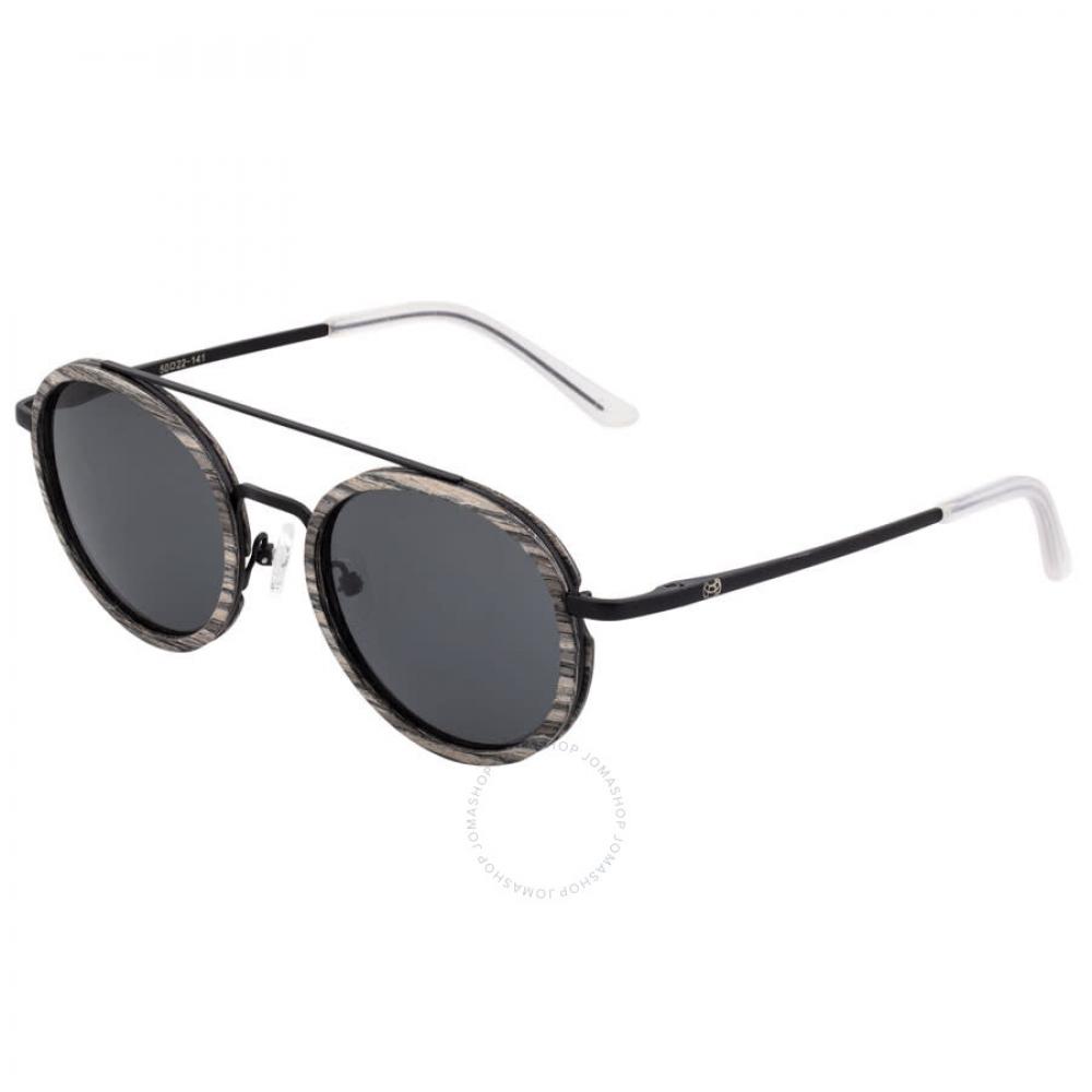 Earth Unisex Black Round Sunglasses Esg048gb