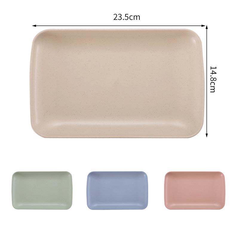 Nordischer Teller aus Weizenstroh: Vielseitig einsetzbar für Obst, Gemüse, Knödel und Salate. Perfekt für den Heim- und Hotelgebrauch. Langlebig und umweltfreundlich.