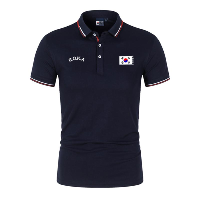 Summer R.O.K.A Outdoor Leisure POLO Shirt Outdoor Sports Work Casual Short Sleeves Breathable and Comfortable POLO