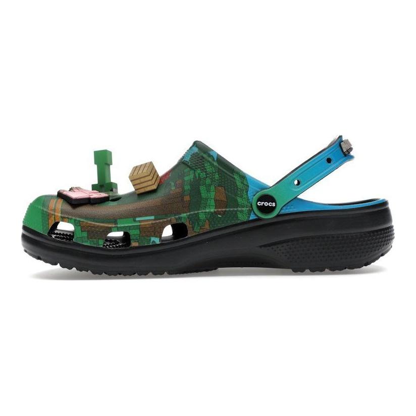 Minecraft X Crocs Classic Clog Dark Forest Unisex Sneakers Green Multi 210829-90H